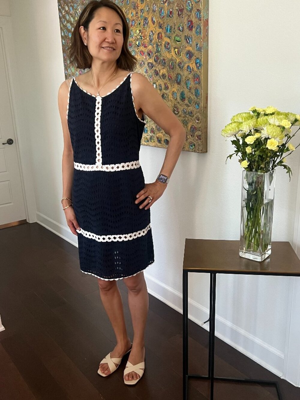 Gretchen Scott Rikki Cotton Eyelet Dress